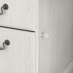 Scrivania Direzionale Bush Furniture Saratoga con Cassetti e Vani Contenitori