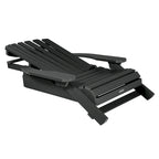 Sedia Adirondack Pieghevole e Reclinabile King-Size HIGHWOOD