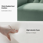 Sedia imbottita Abadiana Accent con base in metallo