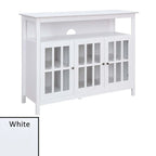 Convenience Concepts Big Sur Mobile TV Stand Deluxe con Armadietti e Ripiano per TV fino a 55 Pollici
