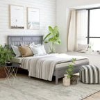 Furniture of America Amanda Letto a piattaforma in stile tradizionale a doghe a una piazza e mezza