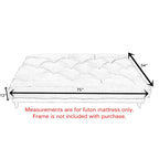 Materasso futon matrimoniale da 30 cm (solo materasso)