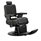 Poltrona da barbiere JAXSON Heavy Duty Reclining Hydraulic Barbershop Chair, telaio nero