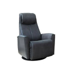 Poltrona reclinabile girevole Fjords Urban Leather